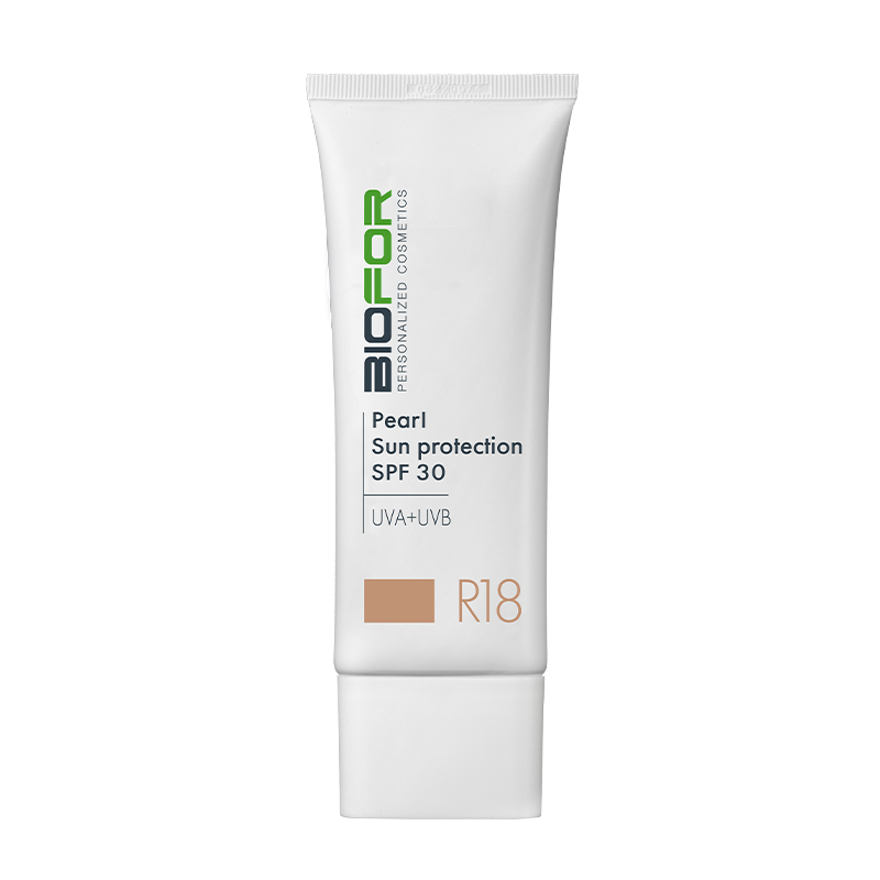 מקדם הגנה SPF30 בגוון חום/טבעי